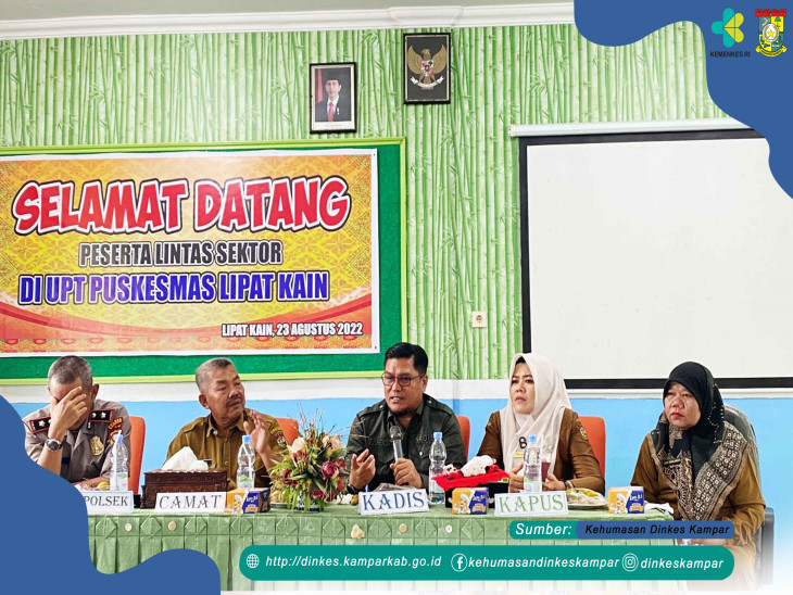 Kepala Dinas Kesehatan Targetkan 20 Desa ODF Kampar Kiri Kec.Lipat Kain Di Tahun 2022