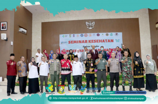 Sekda Buka Seminar Kesehatan Hari Kesehatan Nasional Ke-58 tahun 2022