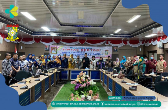 Bimtek terintegrasi Dinas Kes Prov Riau dalam rangka Percepatan Penurunan Stunting