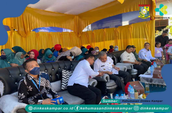 Pj.Bupati Buka Kegiatan Bulan Imunisasi Anak Nasional(BIAN),CSR Indomaret.