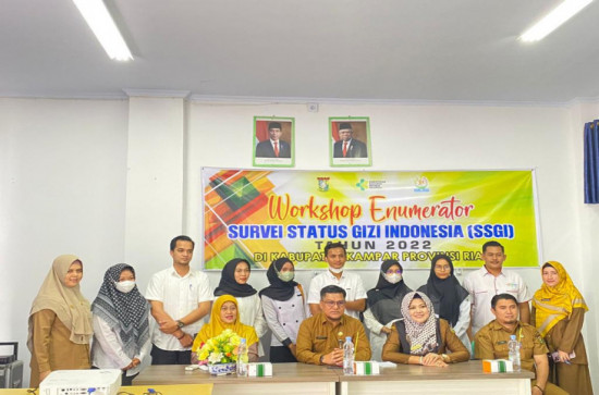 Kadiskes Buka Secara Resmi Worshop Enumerator Survei Status Gizi Indonesia