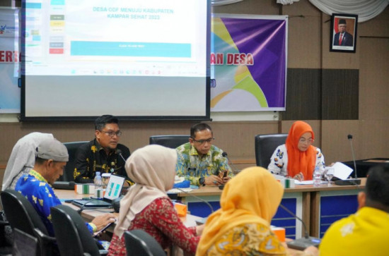 Tiga Kecamatan Raih Piagam Bebas ODF, Pemkab Kampar Targetkan Kabupaten Kampar Kota Sehat 2023.