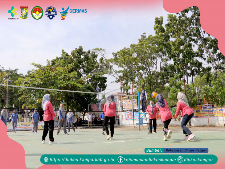 DWP-UP Dinas Kesehatan VS DWP-UP Dinas Pertanian Skor 2-0