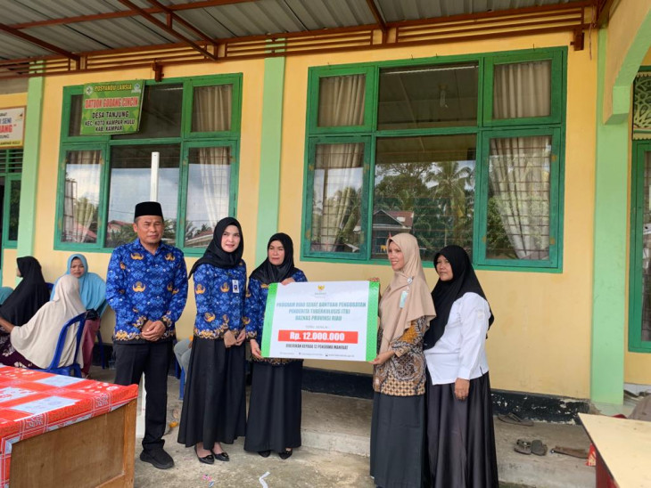 Kerja Sama Dinkes Kampar Dengan Badan Amil Zakat Nasional (BAZNAS) Provinsi Riau