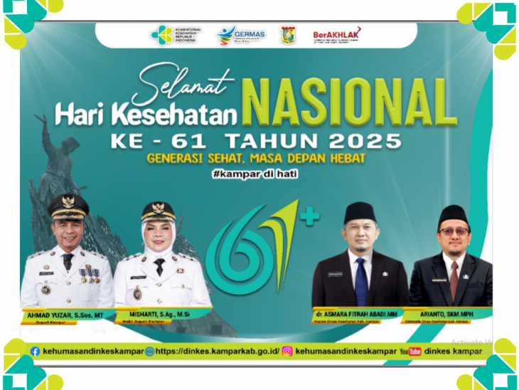 Besok: Bupati Ahmad Yuzar Akan Hadir di Puncak Gebyar HKN ke-61 di Kampar