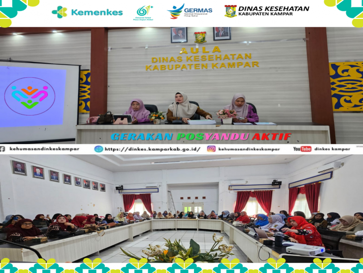 Gerakan Posyandu Aktif : Keluarga Makin Sehat Dan Bahagia