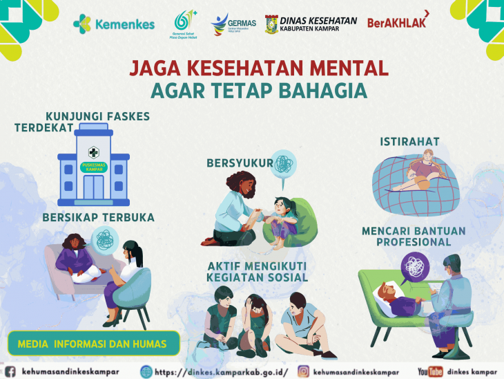 Jaga Kesehatan Mental Kunci Meraih Hidup Bahagia