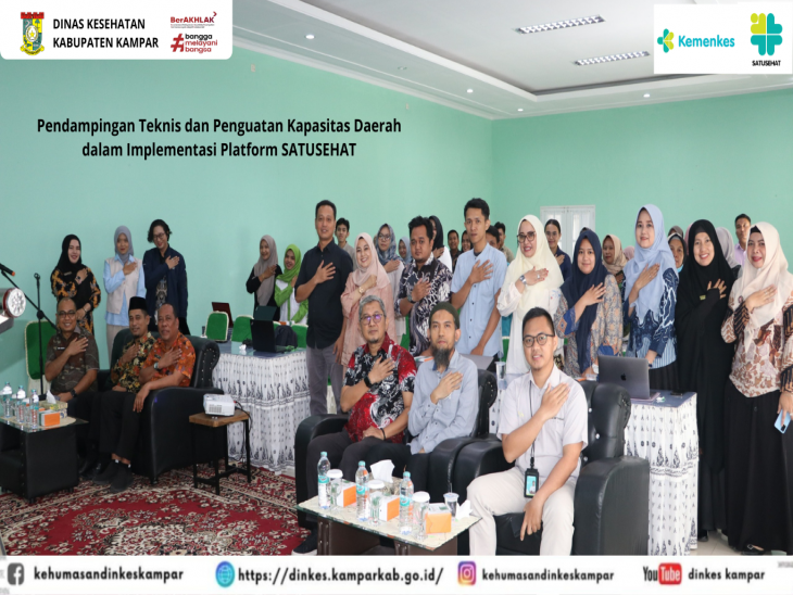 Pendampingan Teknis dan Penguatan Kapasitas Daerah dalam Implementasi Platform SATUSEHAT.