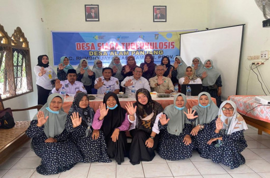 Dinkes Kampar Lakukan Pelatihan Kader Desa Siaga TBC (DESI TB)