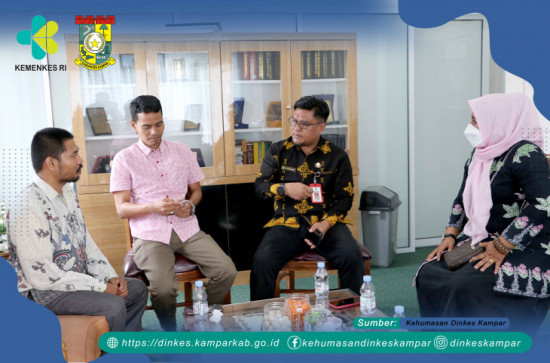 Kadiskes Sambut Kunjungan Forum Komunikasi UMKM/IKM dan PPJI Kabupaten Kampar