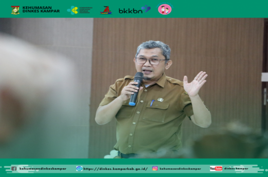 Kadiskes Kampar Hadiri Acara Rembuk Stunting Kabupaten Kampar Tahun 2024
