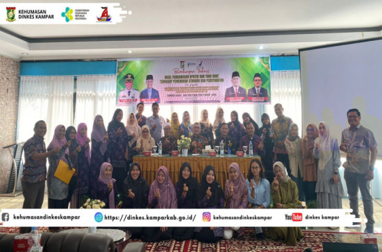 Kadiskes Kampar Buka Pertemuan Bimtek Pengawasan Apotek & Toko Obat Pemenuhan Standar Persyaratan