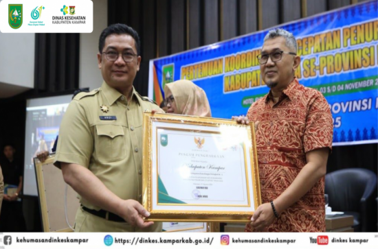 Kampar Raih Peringkat Kedua dalam Kinerja Konvergensi Percepatan Penurunan Stunting