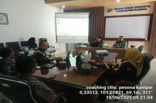 Coaching Clinik EPSS Dinas Kesehatan Kabupaten Kampar