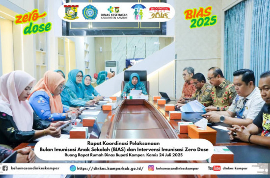 Intervensi Imunisasi diperkuat, Kampar Catat Penurunan Zero Dose Tertinggi di Riau