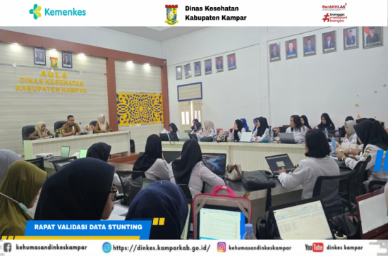 Validasi Data Stunting Melalui Aplikasi Web Bangda Kemendagri : Data Tepat dan Akurat