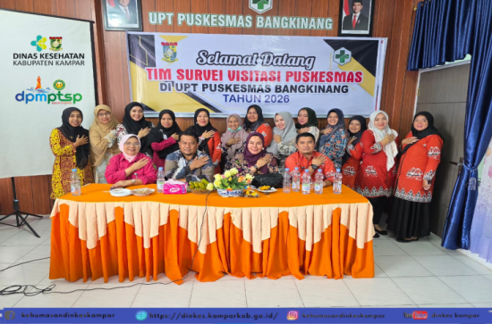 Pastikan Mutu Layanan, Dinkes Kampar Visitasi 31 Puskesmas untuk Perpanjangan Izin Operasional