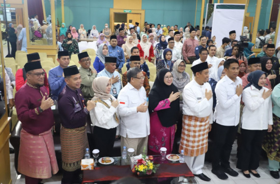 Kadinkes Kampar Hadiri Kunker Wamen Dukung Percepatan Penanggulangan TBC di Riau