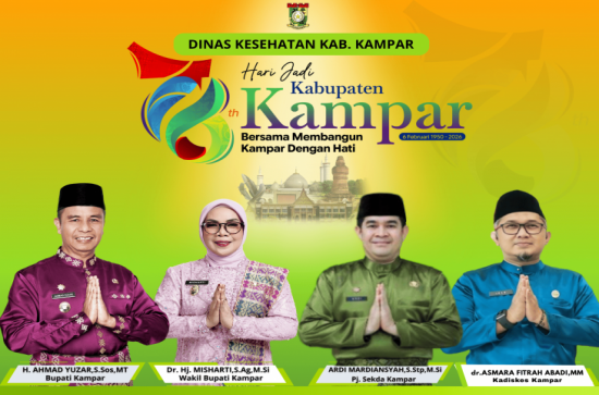 Refleksi 76 Tahun Kampar: Membangun Kesehatan dengan Hati, Melayani dengan Aksi