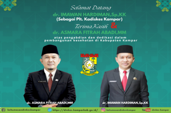 Keberlanjutan Transformasi Kesehatan, Bupati Kampar Tunjuk Plt. Kadiskes