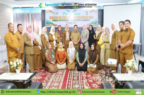 Wujudkan Akses Layanan Berkualitas, Dinkes Kampar Gelar Evaluasi dan Pendampingan Mutu Puskesmas