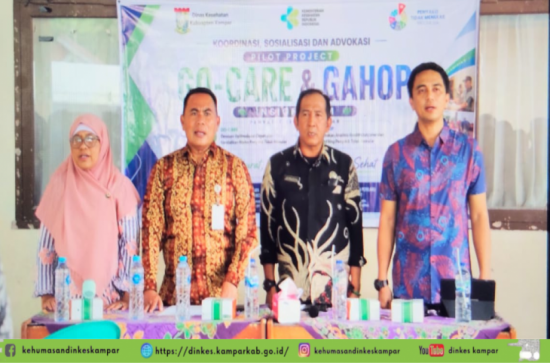 Kampar Luncurkan Pilot Project GO-CARE di Sendayan, Kendalikan PTM Berbasis Data