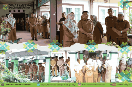 Pimpin Apel Perdana, Plt. Kadiskes Kampar Tekankan Inovasi dan Pelayanan Sepenuh Hati