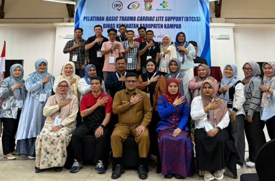 Dinkes Kampar Tingkatkan Kompetensi 75 Perawat melalui Pelatihan BTCLS 2026