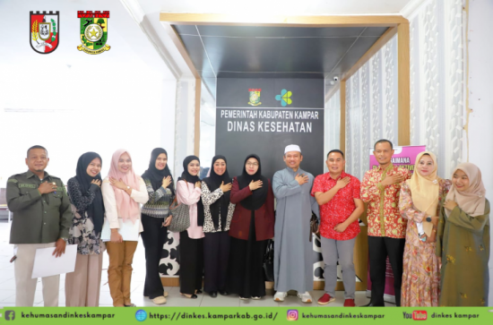 Dinkes Kampar Terima Kunjungan Kerja Komisi III DPRD Kota Pekanbaru: Bahas Pencegahan Campak