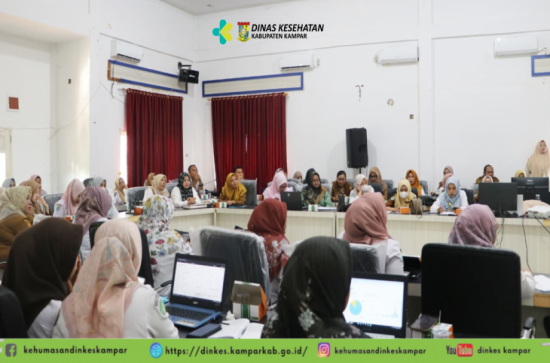 Dinas Kesehatan Kampar Dorong Transformasi Tata Kelola PTM Berbasis Data dan Outcome Pelayanan