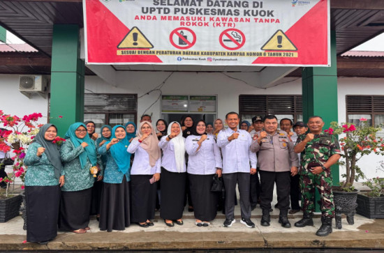 Dinkes Kampar dan TP PKK Perkuat Sinergi Percepatan Cakupan Imunisasi di Bangkinang Kota dan Kuok