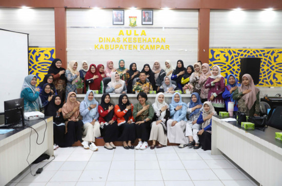 Dinas Kesehatan Kampar Perkuat Peran PJ Promkes dan Kader Guna Tuntaskan PHBS Rumah Tangga