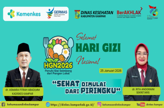 Selamat Hari Gizi Nasional ke-66: Penuhi Gizi Seimbang Dari Pangan Lokal